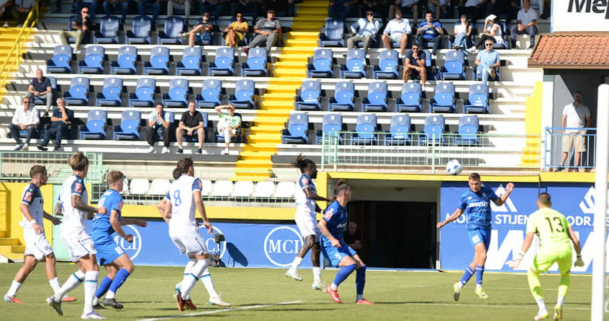 NK Široki Brijeg - FK Željezničar, sedmo kolo WWin lige BiH (FOTO: Sport1)/Foto: