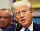 U.S. President Donald Trump makes an announcement linking autism to childhood vaccines and to the use of popular pain medication Tylenol for pregnant women and children, claims which are not backed by decades of science, at the White House, in Washington, D.C., U.S., September 22, 2025. REUTERS/Kevin Lamarque/Kevin Lamarque