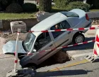 Saobraćajna nesreća, Šibenik, rupa, automobil/Dalmacija Danas