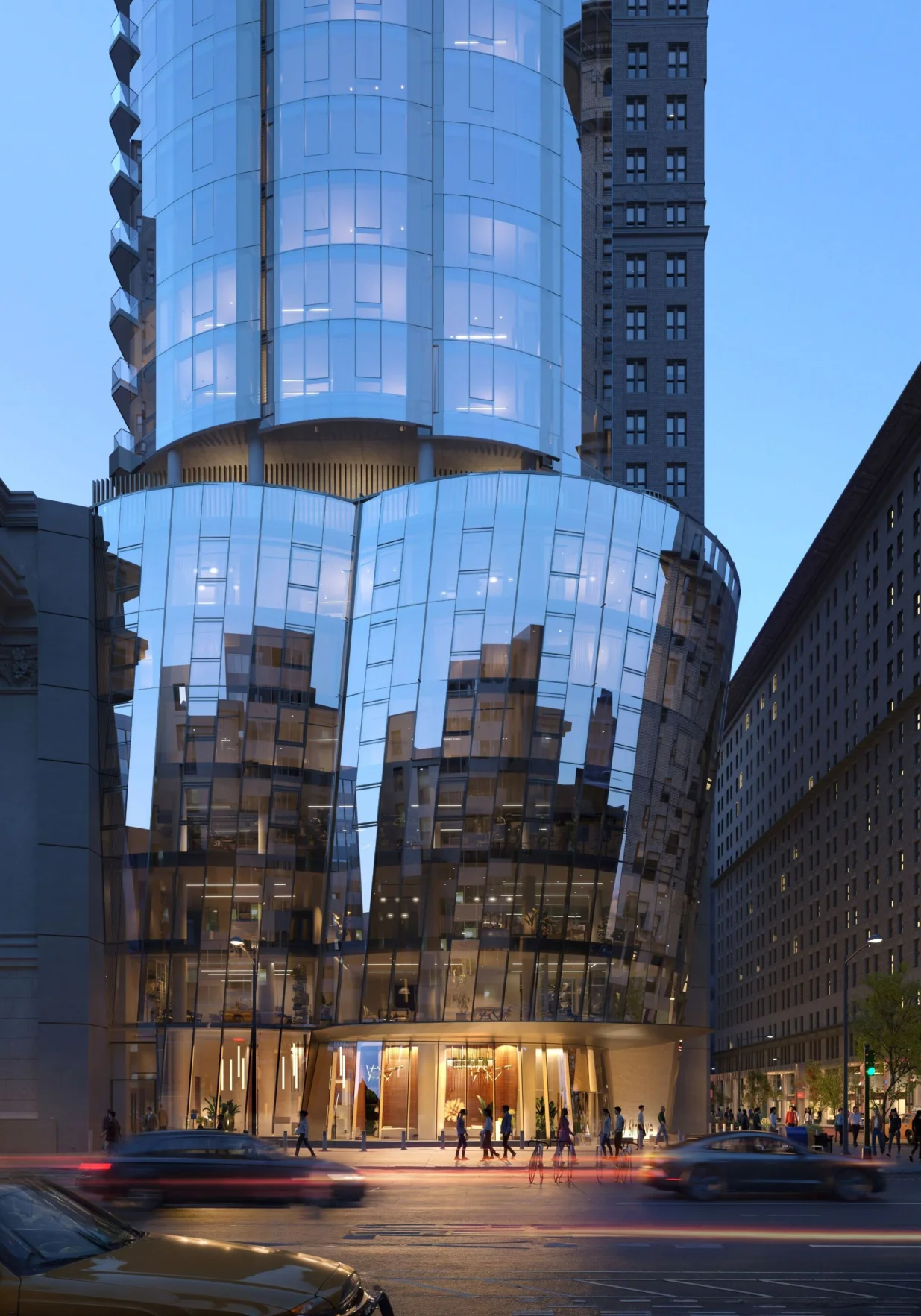 Neboder 989 6th Avenue (render) na Manhattanu, New York City//