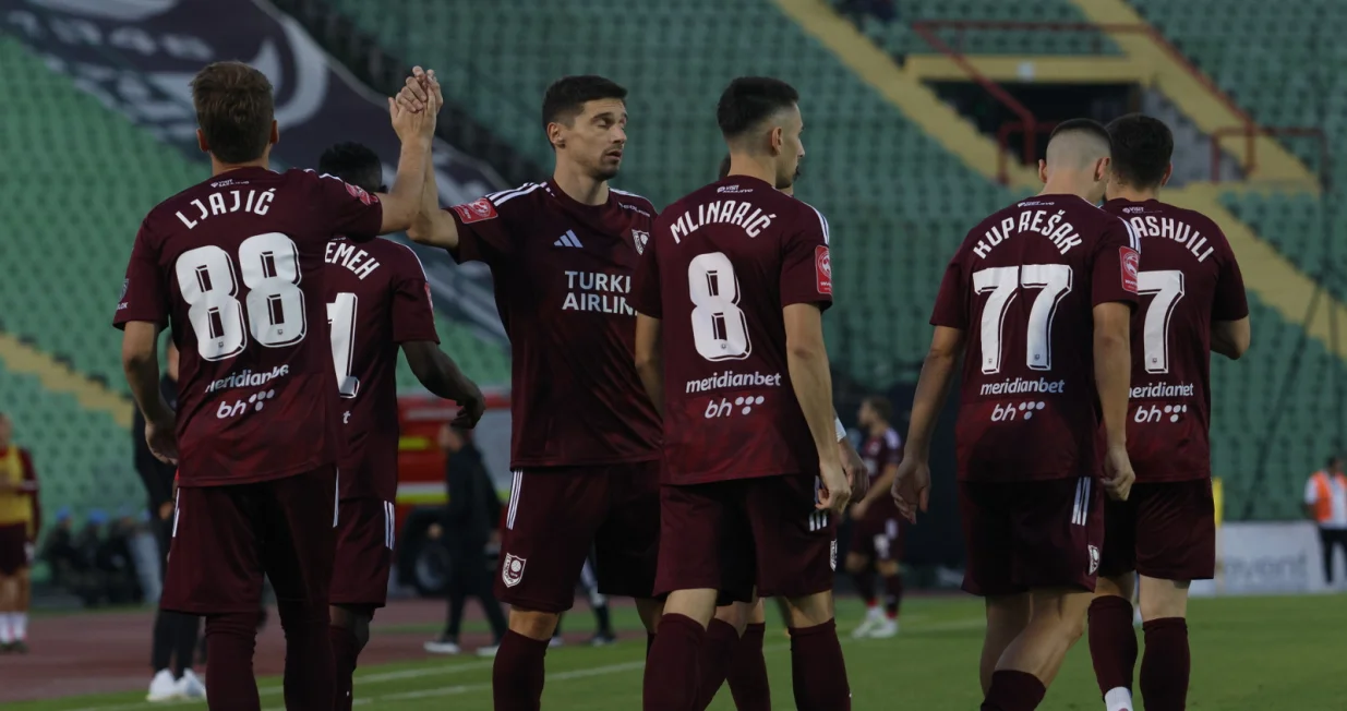 FK Sarajevo - FK Velež, derbi osmog kola WWin lige BiH (FOTO: Sanel Konjhodžić/Sport1)/Foto: Picasa