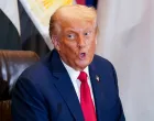 U.S. President Donald Trump attends a multilateral meeting during the 80th United Nations General Assembly, in New York City, New York, U.S., September 23, 2025. REUTERS/Al Drago/Alexander Drago