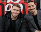 Santiago GimenezZlatan Ibrahimović/Foto: 