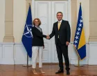 Denis Bećirović i zamjenica generalnog sekretara NATO-a Radmila Šekerinska/Facebook