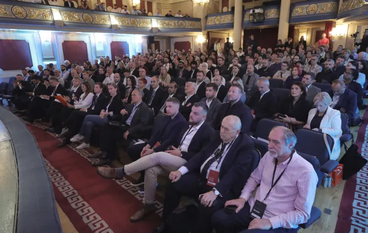 Konferencija u povodu događaja 'Kiss the Future AI Summit Sarajevo 2025', posvećenog vještačkoj inteligenciji i njenoj primjeni/Senad Gubelić