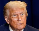 U.S. President Donald Trump attends a meeting with Argentina's President Javier Milei (not pictured) during the 80th United Nations General Assembly, in New York City, New York, U.S., September 23, 2025. REUTERS/Al Drago/Alexander Drago