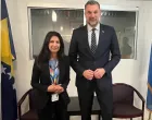 Elmedin Konaković i državna ministrica u Saveznom ministarstvu vanjskih poslova Njemačke Serap Güler/