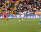 Gol Ćužea protiv Veleža (FOTO: Screenshot/ MY TV)/Foto: 