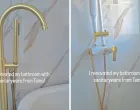 Dio novog kupatila nakon renoviranja/Sarene Kloren