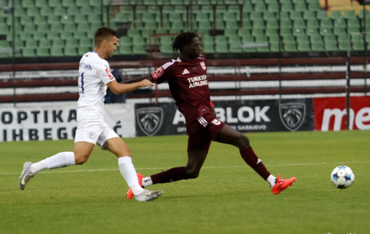 Đorđe Pantelić i Momodou Jatta (FOTO: Sanel Konjhodžić/Sport1)/Foto: 