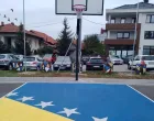 Ministar Omerović naredio uklanjanje zastave BiH nacrtane na igralištu škole u Tuzlanskom kantonu/Screenshot