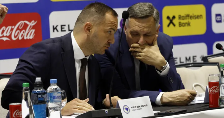 Vico Zeljković i Ivan Beus (FOTO: Sanel Konjhodžić/Sport1)/Foto: 