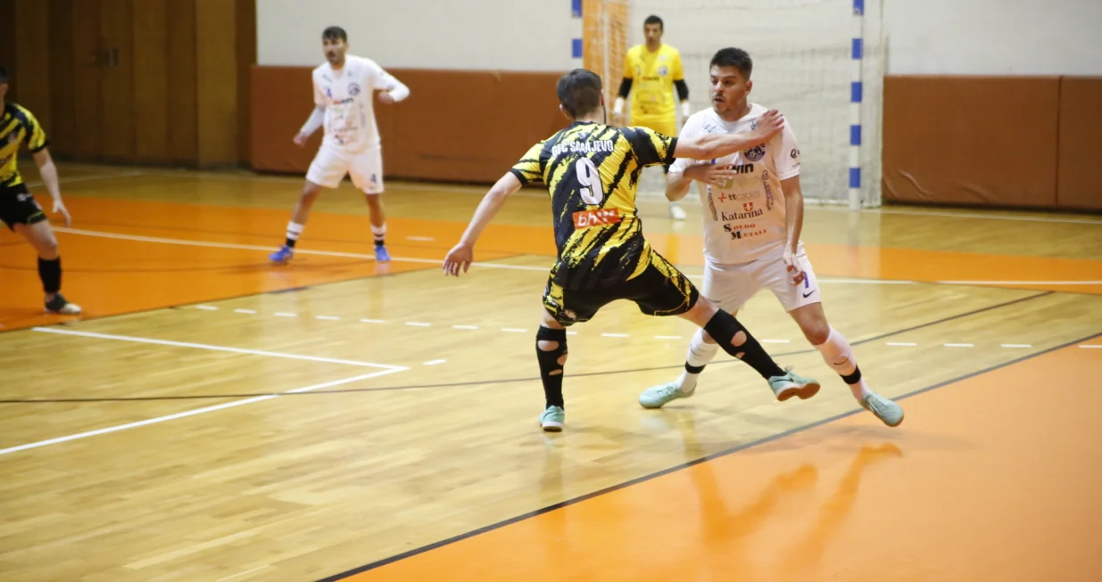 GFC Sarajevo - MNK HercegovinaAnte Ćorluka Muanis Duvnjak /Foto: Damir Deljo