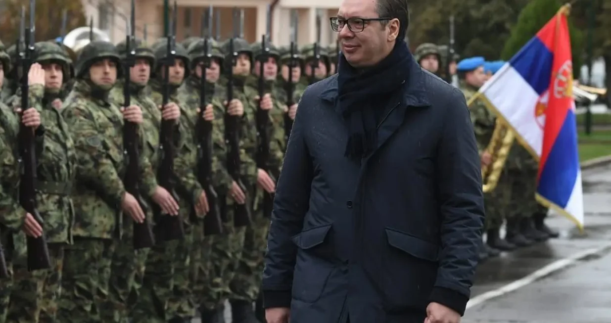 Aleksandar Vučić, Vojska Srbije/Instagram