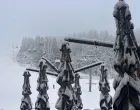 Snijeg na Jahorini, planina, snijeg u oktobru, oktobarski snijeg/Srna