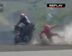 Marc Marquez pad sa motora/Foto: