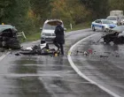 Smrskana vozila na mjestu nesreće/Infoprijedor/
