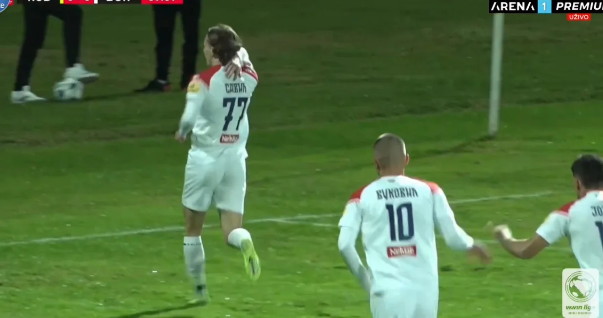 Borac vodi protiv Rudara (FOTO: Screenshot/Arenasport)/Foto: