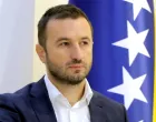 Sastanak predsjednika Stranke za BiH Semira Efendića i Narodnog evropskog saveza Nermina Ogreševića/Senad Gubelić