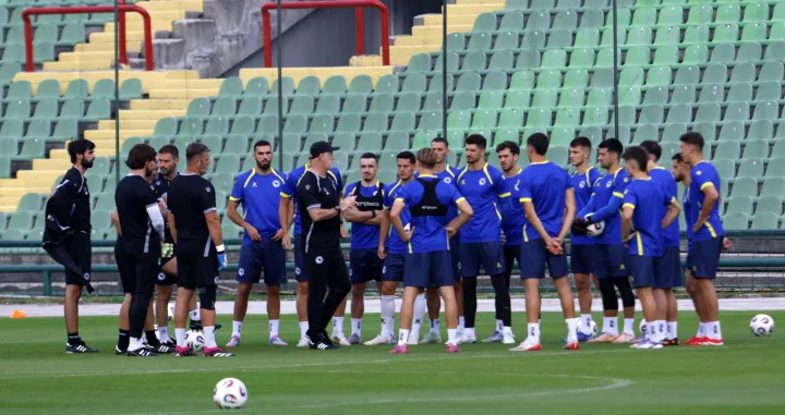 Trening fudbalske reprezentacije BiH na stadionu Koševo/Foto: Sanel Konjhodžić/sport1