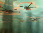 Vizual za kolumnu đure kozara, dronovi, Elektronikom protiv dronova/Benjamin Krnić