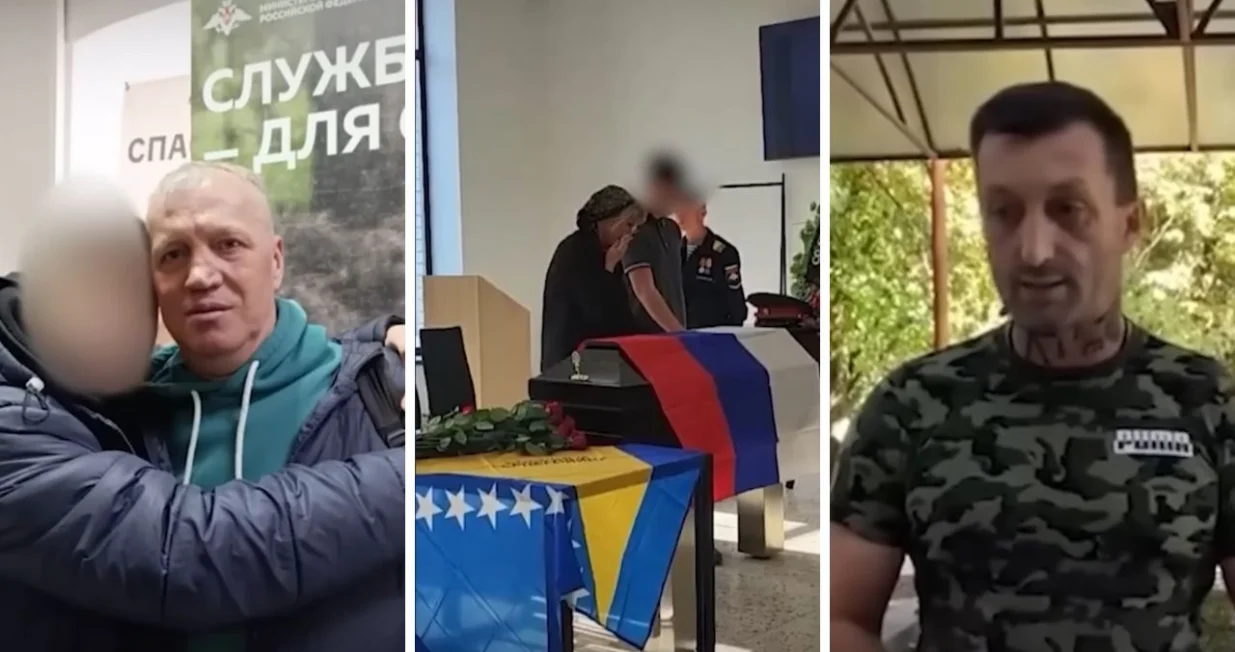 Neki od plaćenika iz BiH u Rusiji/Federalna