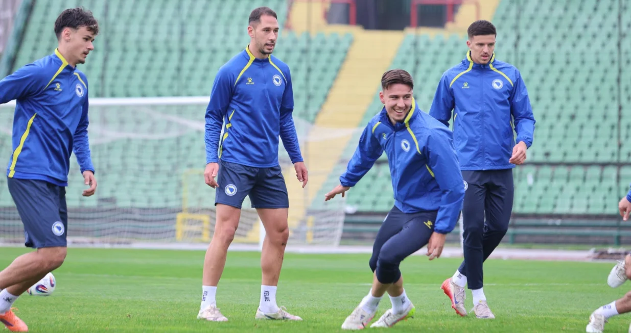 Trening reprezentacije na Koševu (FOTO: NFSBiH)/Foto: