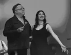 Halid Bešlić i Laura Marin na Halidovom zadnjem koncertu u Zetri 2023. godine//
