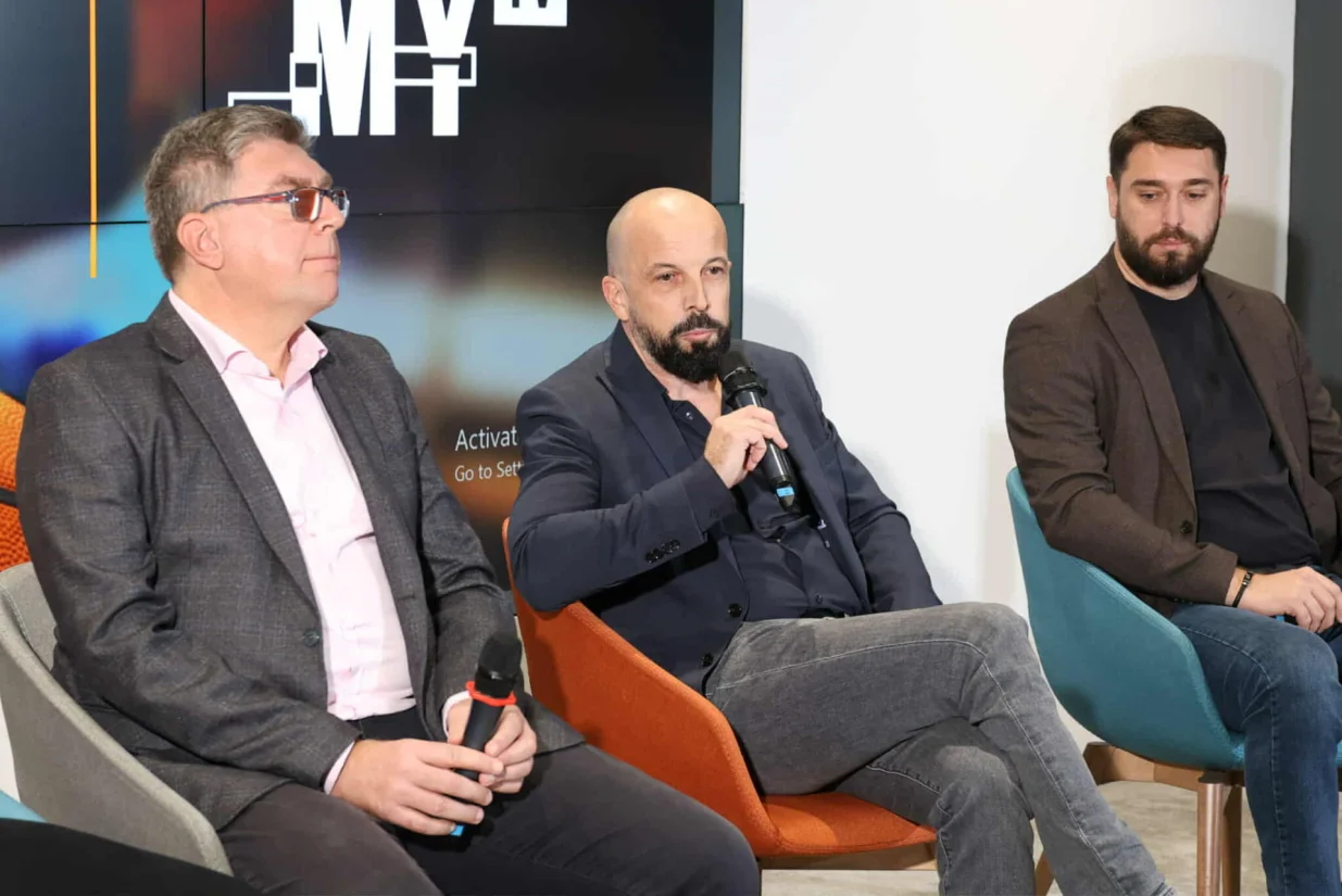 Amel Kovačević, Dubravko Barbarić, Almir Šećkanović/Foto: