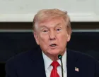 U.S. President Donald Trump participates in a roundtable on antifa, an anti-fascist movement he designated a domestic "terrorist organization" via executive order on September 22, at the White House in Washington, D.C., U.S., October 8, 2025. REUTERS/Evelyn Hockstein/Evelyn Hockstein
