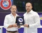 Vico Zeljković i Aleksander Čeferin/Foto: 