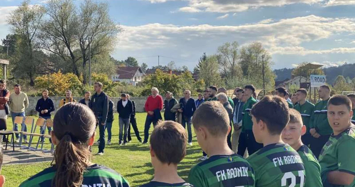 FK Radnik Lipnica otvaranje stadiona Sakib Malkočević/Foto: