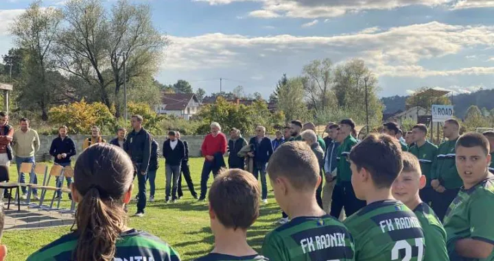 FK Radnik Lipnica otvaranje stadiona Sakib Malkočević/Foto: