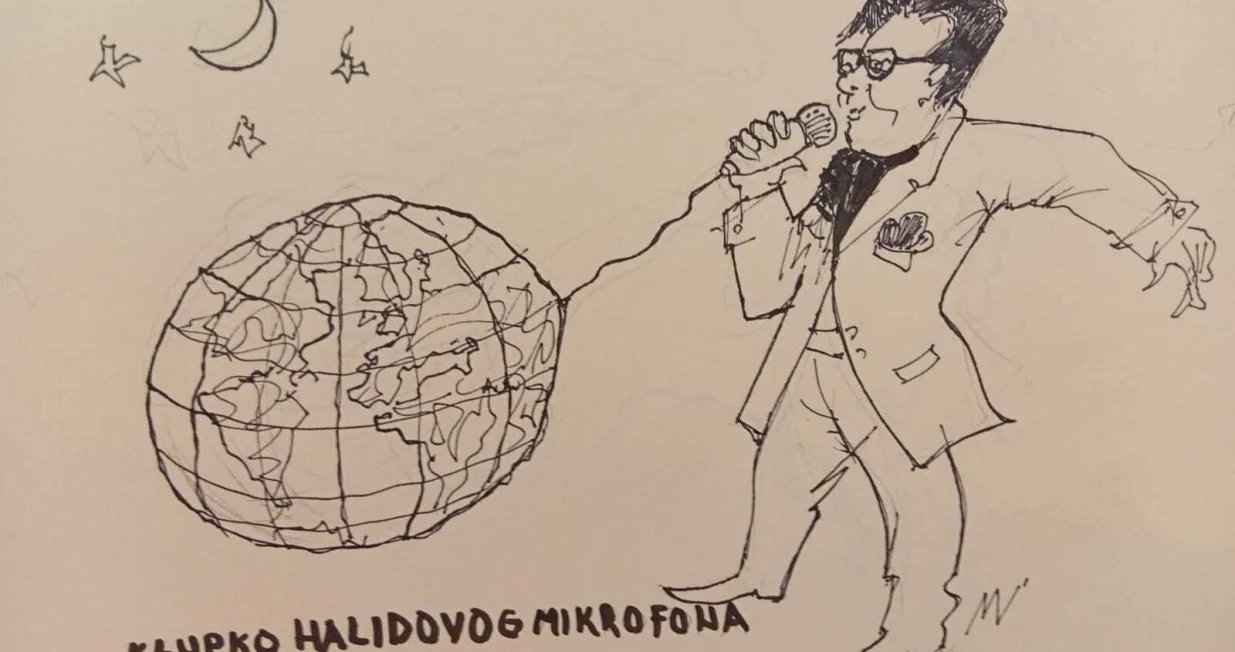 halid bešlić, ilustracija, Mahmud Latifić/