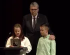 Samir Avdić, graadonačelnik Sarajeva i Halidovi unuci, komemoracija/