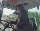 Snežana Ružičić, traktor/