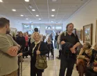 Pred početak izložbe u Galeriji Mona Lisa, Zagreb/