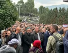 Dženaza Halidu Bešliću na groblju Bare, groblje Bare/Amir Papić