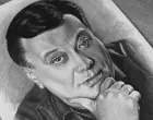 Jedan od prodatih portreta Halida Bešlića/Elma Jelovac Art