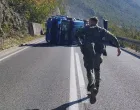 EUFOR vojnik, saobraćajna nesreća, pomoć vozaču kamiona/