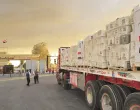 Kamioni humanitarne pomoći ulaze u Pojas Gaze kroz granični prelaz Rafah/Ahmed Sayed