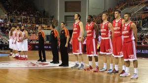 Džanan Musa debi 2015. godina Olympiacos - Cedevita/Foto: 