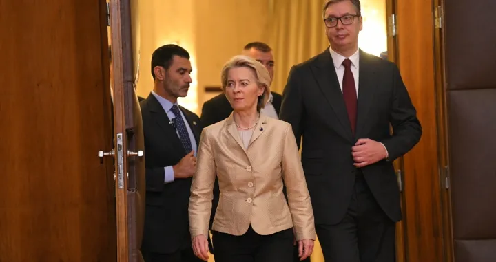 Predsjednica Evropske komisije Ursula von der Leyen u posjeti Srbiji/Amir Hamzagic