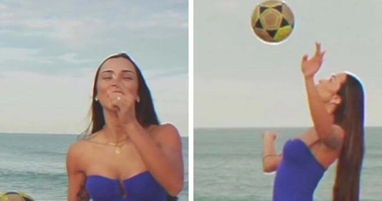 Taina pokazala zavidne vještine sa loptom (FOTO: Kolaž)/Foto: 