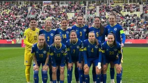 Ženska fudbalska reprezentacija BiH (FOTO: N/FSBiH)/Foto: