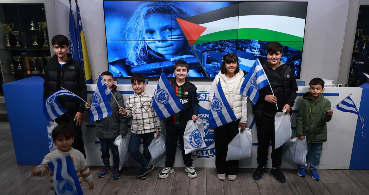 Plavi ugostili palestinsku djecu/Foto: 