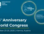 Svjetski kongres posvećen budućnosti slobodnih medija Slobodni mediji. Slobodan svijet. International Press Institute (IPI) – ipi.mediaIPI 2025 – Beč, 23–25. Oktobar/