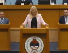 Željka Cvijanović, NSRS, obraćanje/