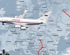 vladimir putin, let, letenje, avion/Screenshot