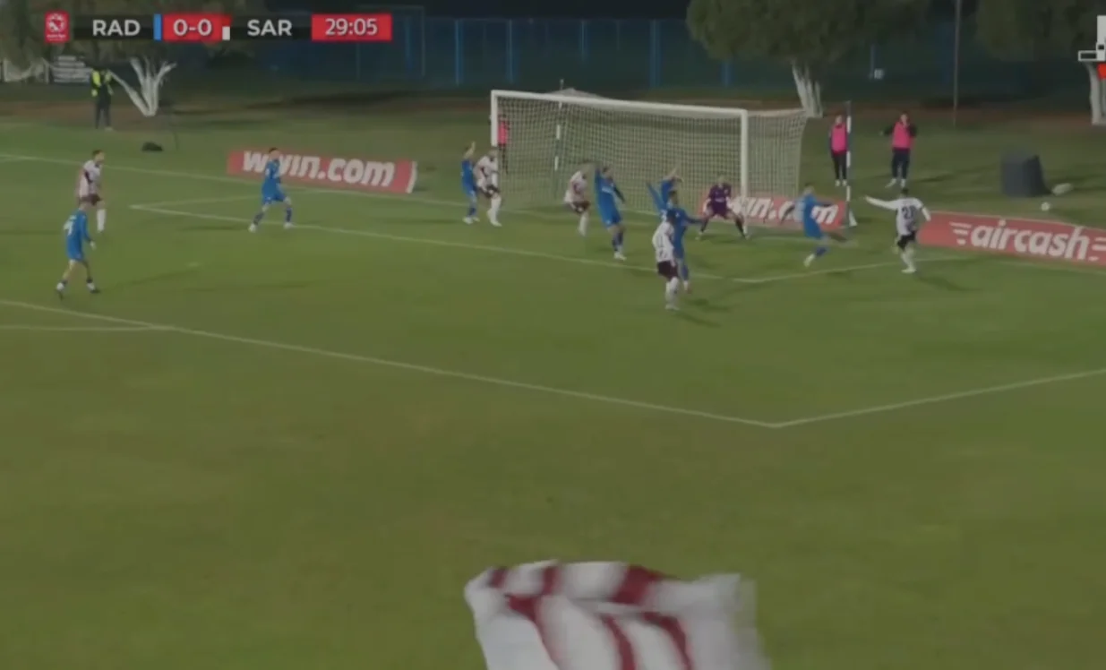 Poništen gol Sarajeva/Foto: